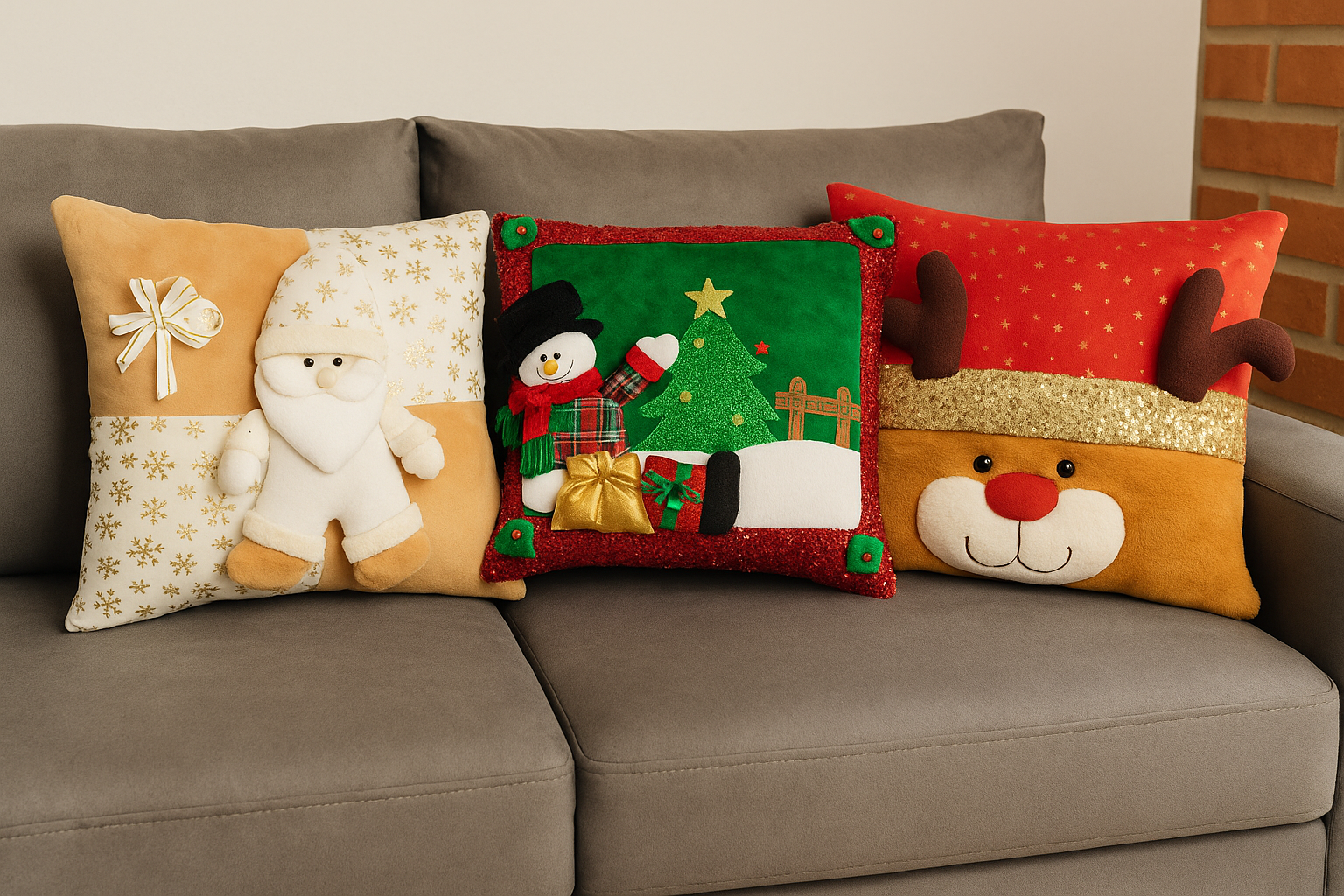 Cojines Navideños