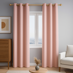 Cortinas Blackout 90% 2 Paneles (210 cms x 300cms) CADA PANEL DIVIDIDO EN 150 cms +  INCLUYEN ARGOLLA