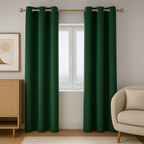 Cortinas Blackout 90% 2 Paneles (210 cms x 300cms) CADA PANEL DIVIDIDO EN 150 cms +  INCLUYEN ARGOLLA