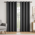 Cortinas Blackout 90% 2 Paneles (210 cms x 300cms) CADA PANEL DIVIDIDO EN 150 cms +  INCLUYEN ARGOLLA