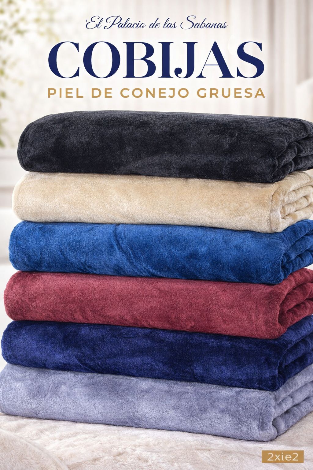 CobijaPieldeConejooPieldeDuraznoGruesaUnicolor