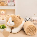 Peluches Pijameros 2 en 1 con Cobija