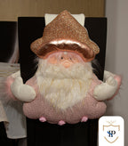 Juego de Espaldar De Silla Diseño Navideño ORO ROSA X6 UNIDADES