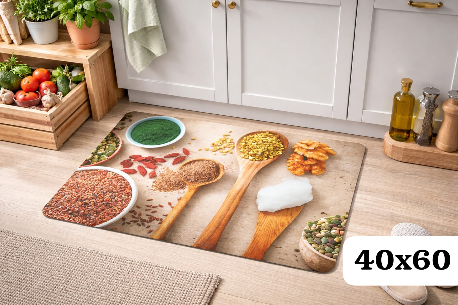 Tapete 40x60 cm Diseño Clásico y Elegante