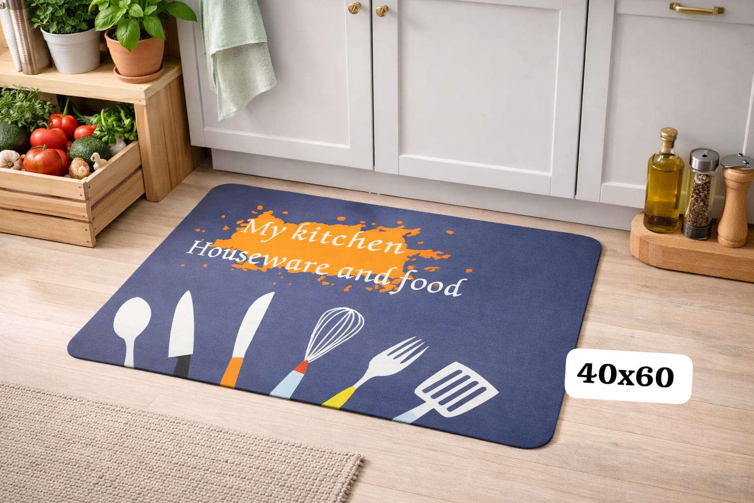 Tapete 40x60 cm Diseño Clásico y Elegante