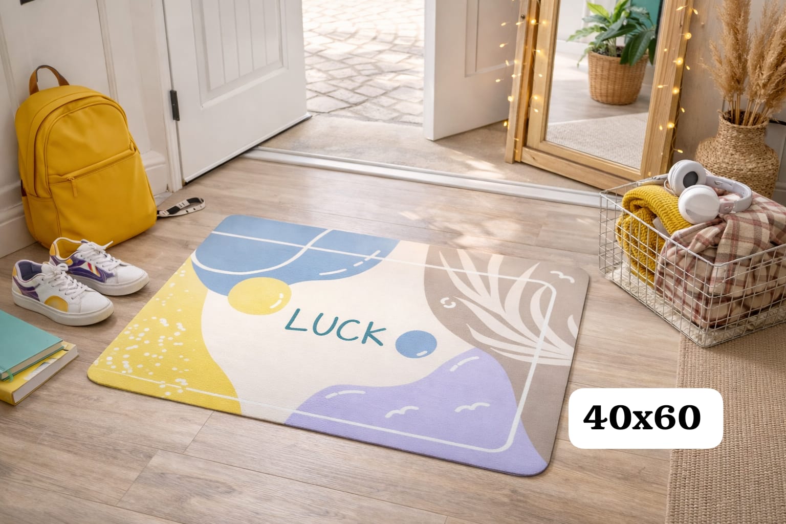 Tapete 40x60 cm Diseño Clásico y Elegante