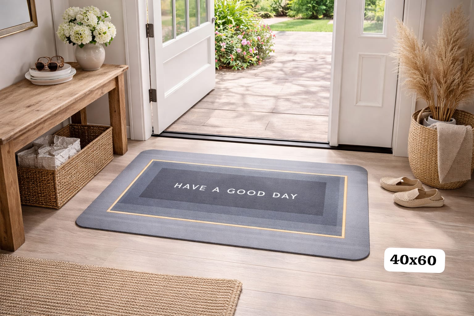 Tapete 40x60 cm Diseño Clásico y Elegante