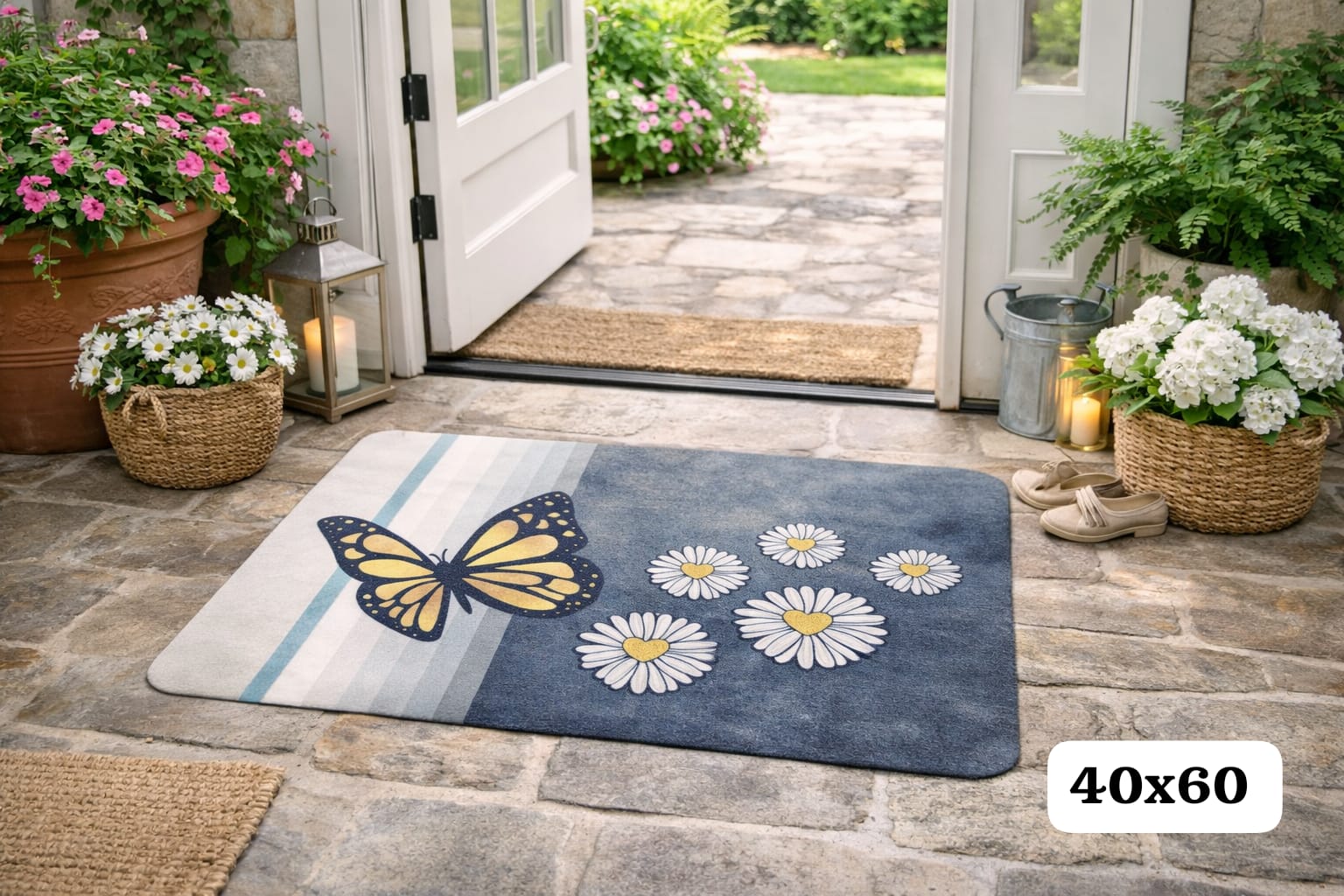 Tapete 40x60 cm Diseño Clásico y Elegante