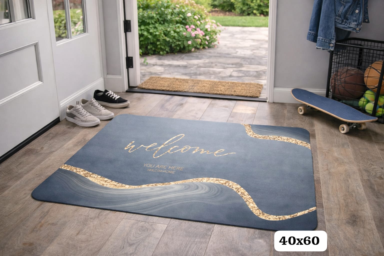 Tapete 40x60 cm Diseño Clásico y Elegante