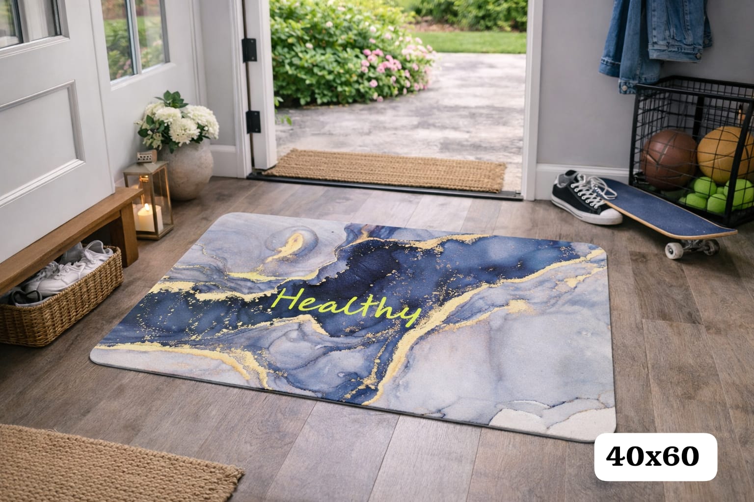 Tapete 40x60 cm Diseño Clásico y Elegante