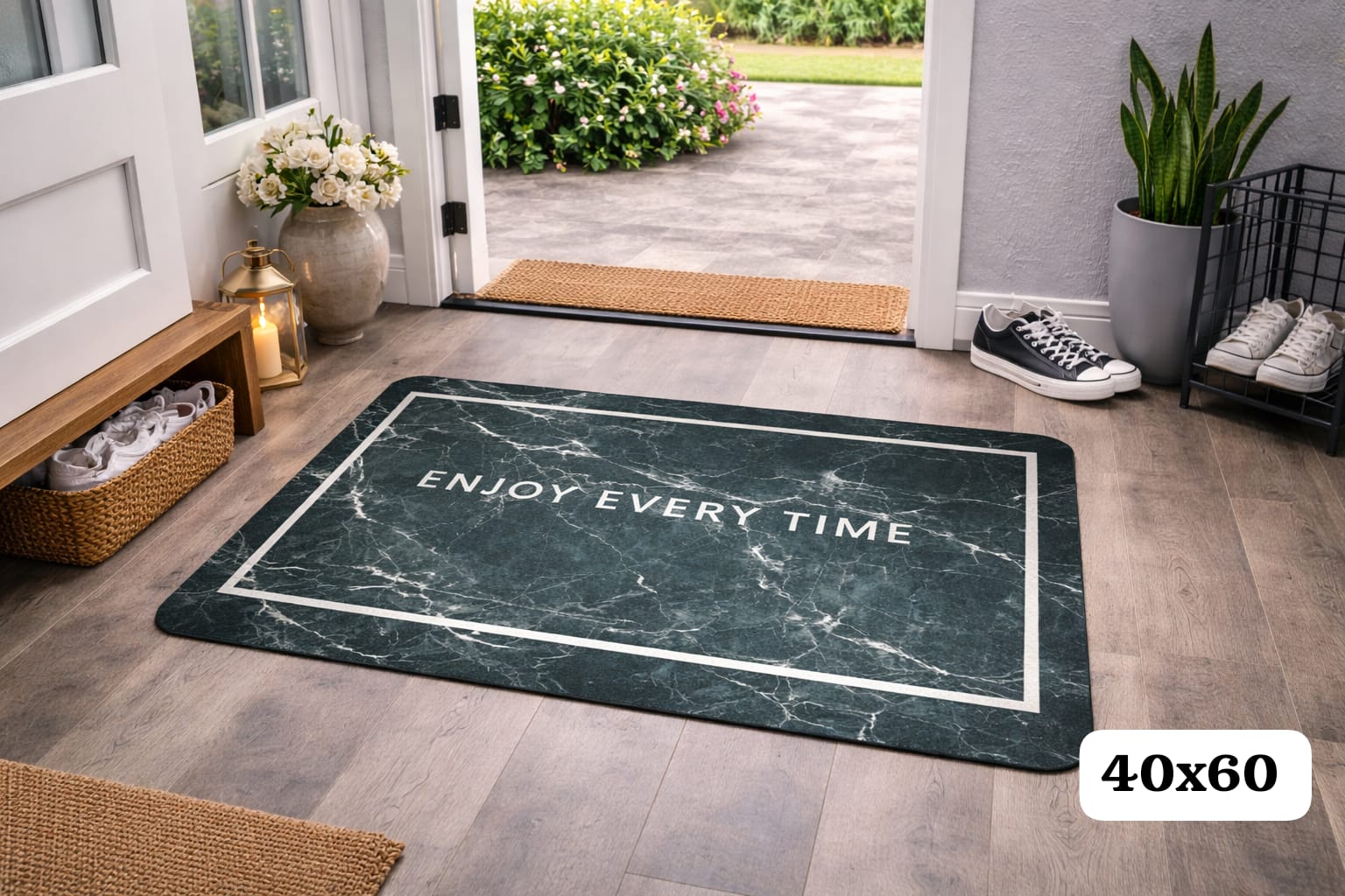 Tapete 40x60 cm Diseño Clásico y Elegante