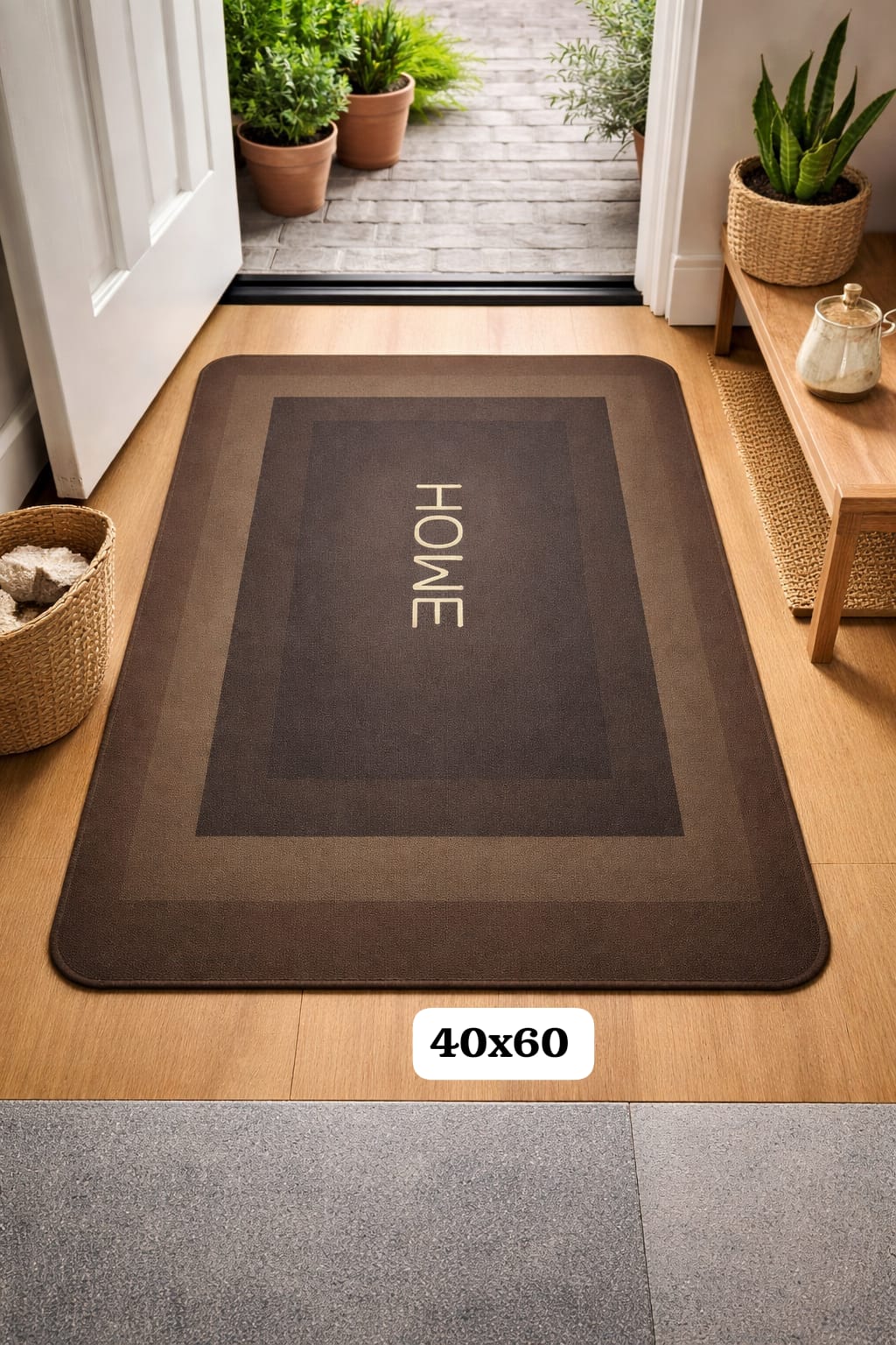 Tapete 40x60 cm Diseño Clásico y Elegante