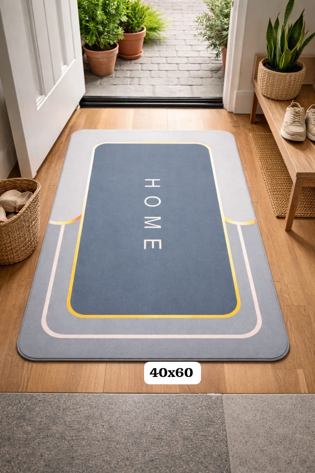 Tapete 40x60 cm Diseño Clásico y Elegante