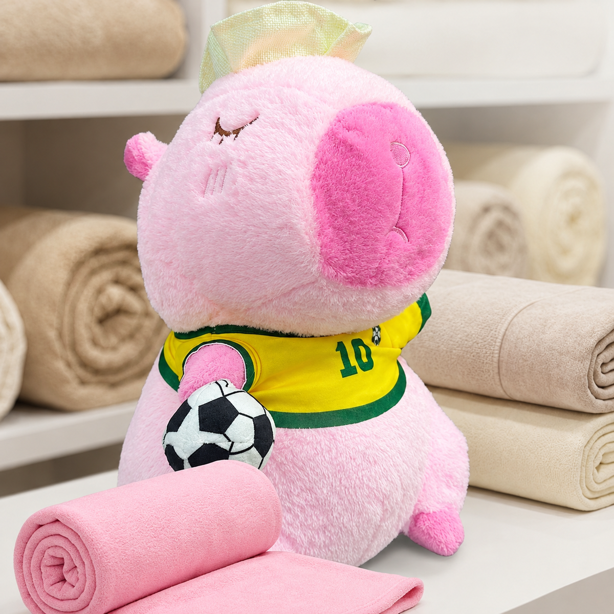 Peluches Pijameros 2 en 1 con Cobija