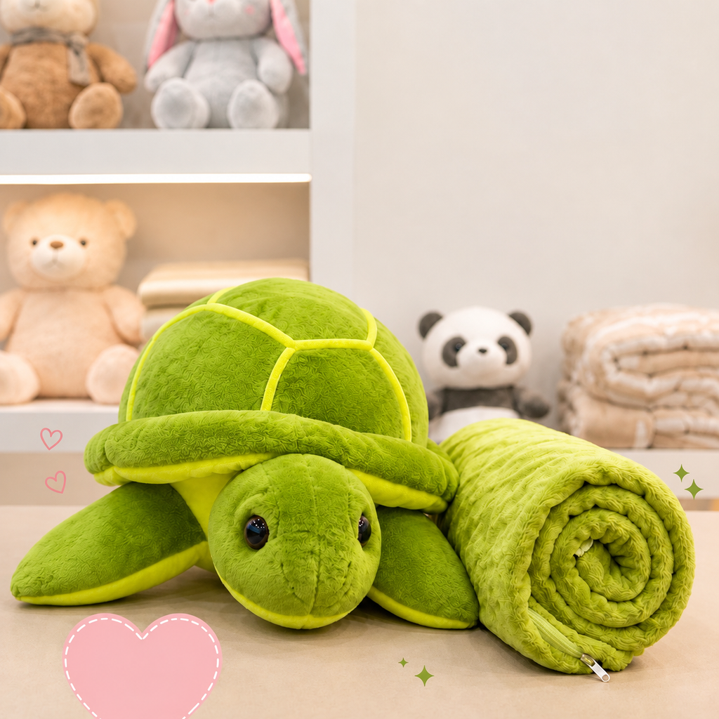 Peluches Pijameros 2 en 1 con Cobija