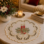 Centro de Mesa Navideño Bordado - Multidiseño