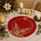 Centro de Mesa Navideño Bordado - Multidiseño