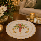 Centro de Mesa Navideño Bordado - Multidiseño