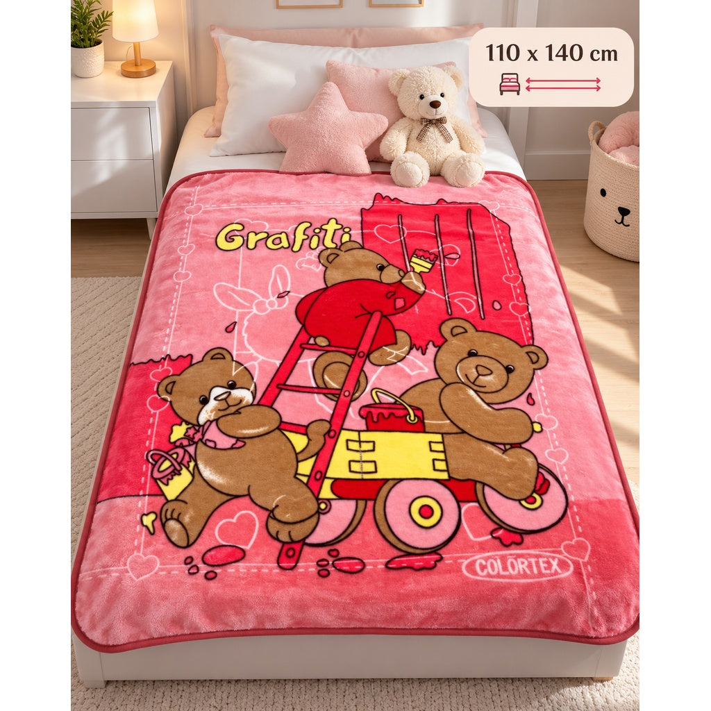 Cobija Térmica para Bebé Infantil - Multidiseño