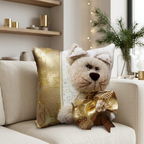 Cojín Navideño Brillante Decorativo Multidiseño