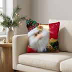 Cojín Navideño Brillante Decorativo Multidiseño