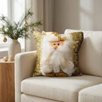 Cojín Navideño Brillante Decorativo Multidiseño