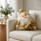 Cojín Navideño Brillante Decorativo Multidiseño