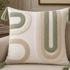 Cojín Decorativo Bordado Multidiseño 45 × 45 cm