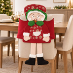 Espaldar Decorativo Navideño para Silla - con piernas