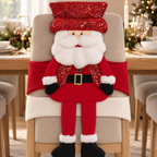 Espaldar Decorativo Navideño para Silla - con piernas