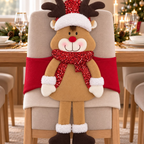 Espaldar Decorativo Navideño para Silla - con piernas
