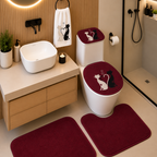Juego de Baño de 5 Piezas Decorativo