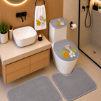 Juego de Baño de 5 Piezas Decorativo