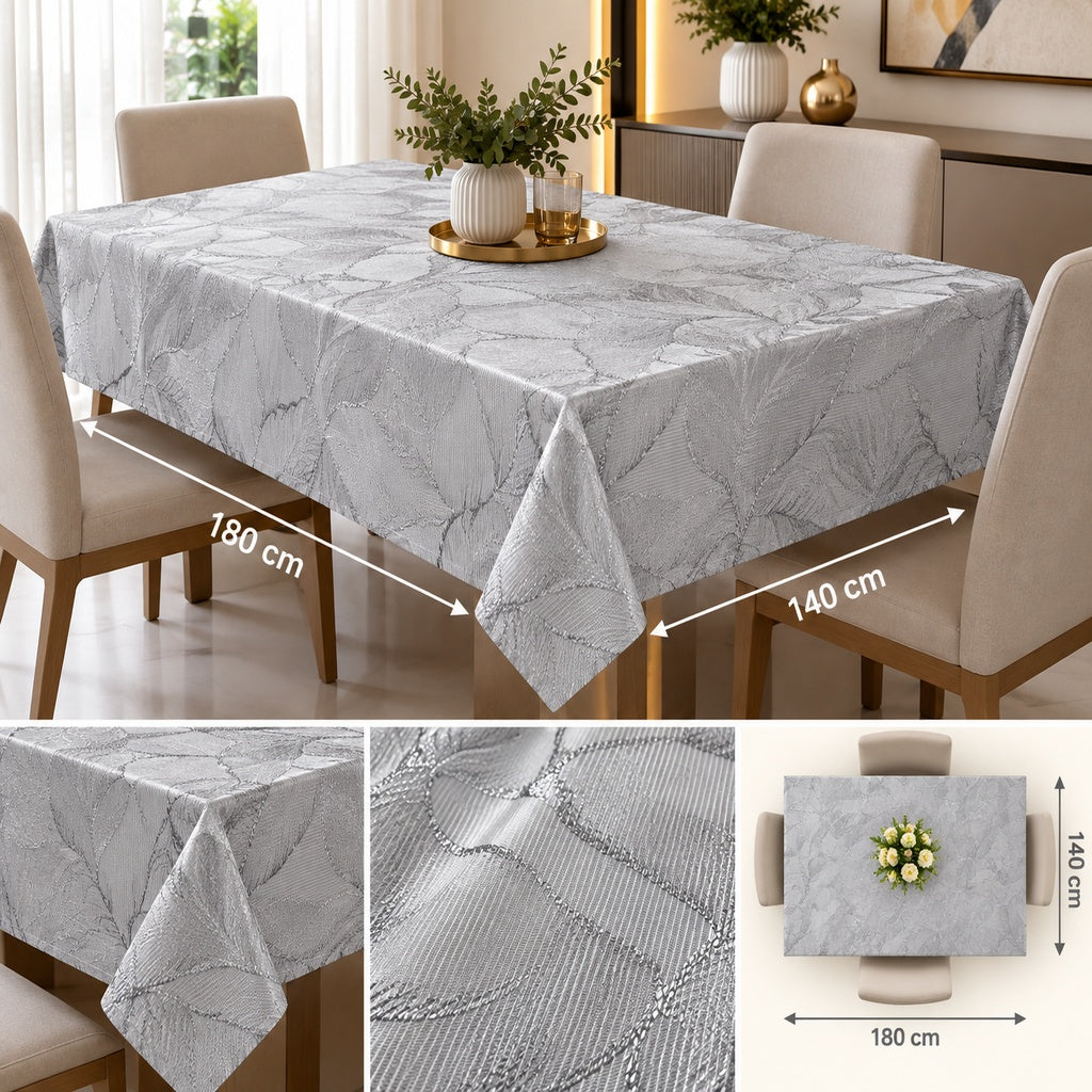 Mantel Decorativo Beige Bordado