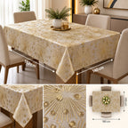 Mantel Decorativo Beige Bordado