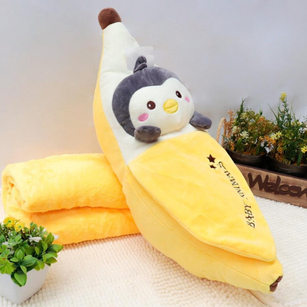 Peluches Pijameros 2 en 1 con Cobija