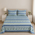 Juego de Sábanas Bellísima Cama Doble Estampada