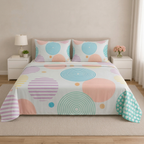 Juego de Sábanas Bellísima Cama Doble Estampada