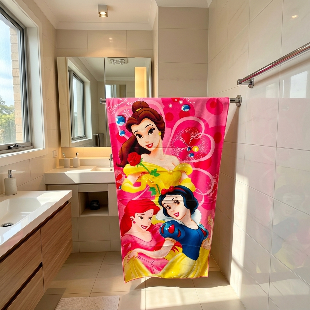 Toalla de Microfibra para Niños 70 × 140 cm – Multidiseño