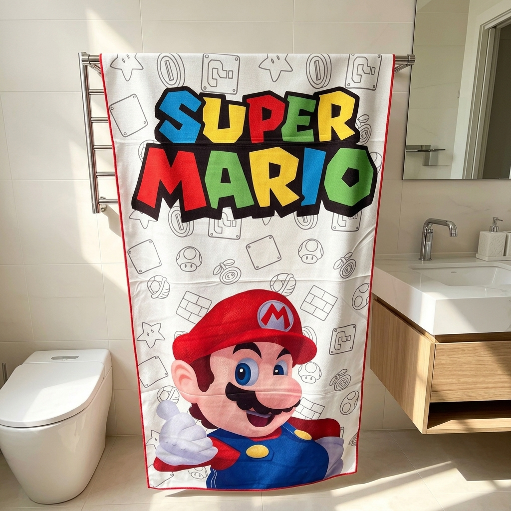 Toalla de Microfibra para Niños 70 × 140 cm – Multidiseño